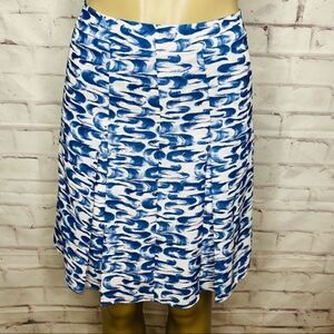 REISS Stara Print Pleated skirt size 2